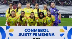 Selección Colombia, nómina titular para enfrentar el Sudamericano Femenino U-17