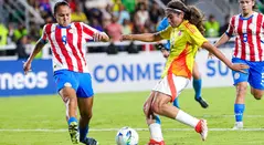 Selección Colombia vs Paraguay en el Sudamericano U-17