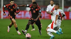 Selección Colombia vs Perú en Eliminatorias Sudamericanas