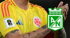 Nacional prepara fichaje de la Selección Colombia 