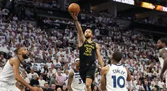 Golden State derrotó Minnesota Timberwolves 