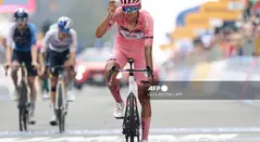 Isaac del Toro en el Giro de Italia