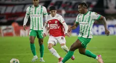 Alfredo Morelos en Santa Fe vs Nacional