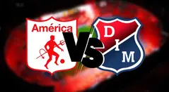 América vs Medellín en la Liga Betplay 2025-1