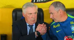 Carlo Ancelotti debutó como técnico de Brasil en la Eliminatoria