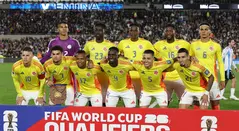 Empate entre Colombia y Argentina en eliminatorias