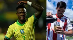 Vinícius Jr. y Mauro Silveira