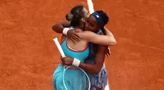 Aryna Sabalenka y Coco Gauff, tenistas