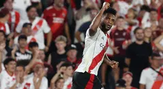 Miguel Ángel Borja, delantero de River Plate