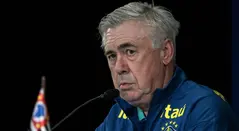 Carlo Ancelotti, técnico de la selección de Brasil
