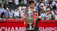 Carlos Alcaraz ganó Queen's