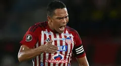 Carlos Bacca con Junior de Barranquilla