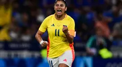 Catalina Usme con la Selección Colombia Femenina