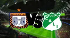 Boyacá Chicó Vs Deportivo Cali, Copa BetPlay