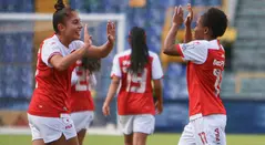 Daniela Garavito con Santa Fe Femenino