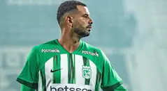 Edwin Cardona con Nacional
