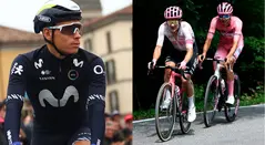Einer Rubio habló sobre el desastroso Giro de Italia de Carapaz y Del Toro