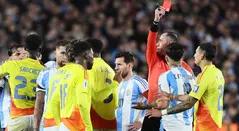 Rodrigo De Paul se desquitó con la Selección Colombia en las eliminatorias
