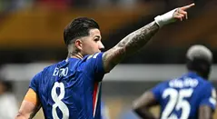 Enzo Fernández con el Chelsea en el Mundial de Clubes