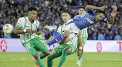 Falcao en el Millonarios vs Nacional por cuadrangulares