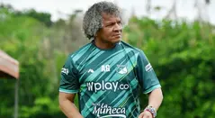 Alberto Gamero con el Deportivo Cali