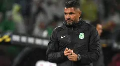 Javier Gandolfi con Nacional