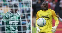 Harlen Castillo y Mosquera Marmolejo, arqueros colombianos