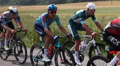 Harold Tejada se retiró del Critérium del Dauphiné