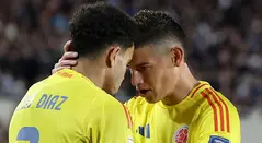 Sorprendente ausencia de James Rodríguez en el matrimonio de Luis Díaz