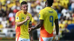 Jhon Jáder Durán falló gol con Colombia 