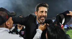 Jorge Bava con Santa Fe