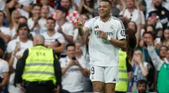 Kylian Mbappé en el Real Madrid