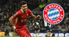 Luis Díaz se cansó del Liverpool: Bayern tendría la clave de su futuro