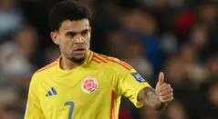 Luis Díaz con la selección Colombia