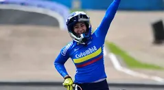 Mariana Pajón, deportista colombiana