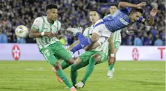 Polémico penal no fue pitado a favor de Millonarios en el duelo contra Nacional