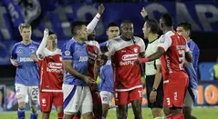 Millonarios vs Santa Fe por la Liga BetPlay 2025-I en cuadrangulares