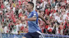 Falcao se reporta con gol ante Santa Fe