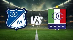 Millonarios y Once Caldas se enfrentan por la Liga BetPlay Femenina 2025-I