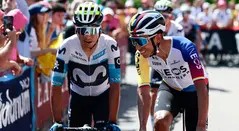 Nairo y Egan Bernal en el Giro de Italia