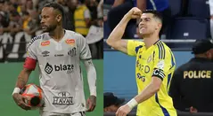  Neymar y Cristiano Ronaldo