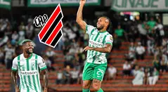 Jugadores de Atlético Nacional