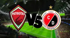 Así podrá ver en vivo el partido entre Patriotas y Cúcuta en el Torneo BetPlay