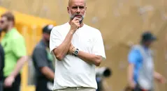 Pep Guardiola, entrenador del Manchester City 