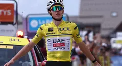 Tadej Pogacar en el Critérium Dauphiné