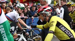 Pogacar y Vingegaard, ciclistas