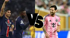 Así podrá ver en vivo el duelo entre PSG vs Inter Miami por los octavos de final del Mundial de Clubes. 