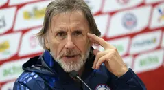 Ricardo Gareca con la selección de Chile