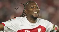 Hugo Rodallega con Santa Fe