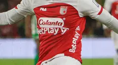 Figura de Santa Fe habló sobre su lesión ante Nacional en Liga BetPlay 